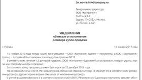 Что такое отказ от договора в Фианит-Ломбард