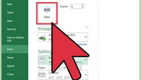 Как распечатать документ Excel в Фианит-Ломбард