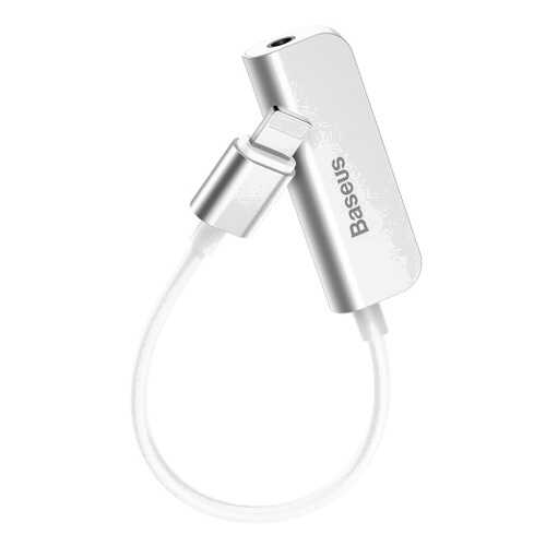 Адаптер Baseus Audio Converter Lightning Male to 3.5mm + Lightning L50 White в Фианит-Ломбард