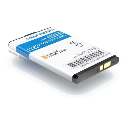 Аккумулятор 3DDS11080AAAA для Alcatel One Touch C652 и ряда других моделей (C1.01.007) в Фианит-Ломбард