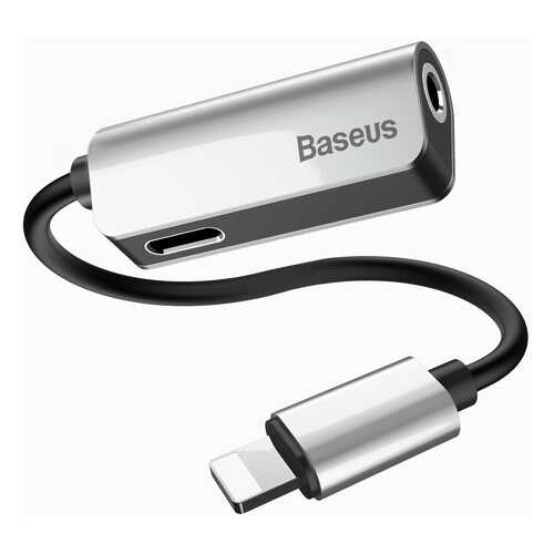 Аудио-переходник Baseus L32 IP Male to 3.5mm-IP Female Adapter Silver в Фианит-Ломбард