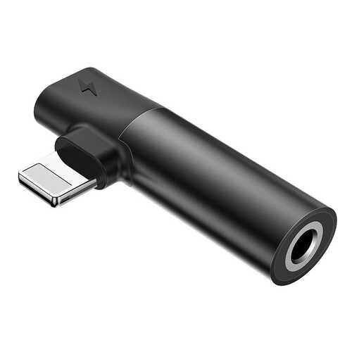 Аудио-переходник Baseus L43 Lightning (input) for Lightning Black в Фианит-Ломбард