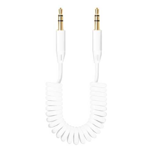 Аудиокабель Jack 3.5 - Jack 3.5 Deppa 72156, витой, 1.2 м, белый в Фианит-Ломбард