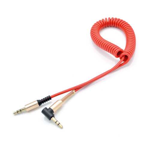 Aux кабель INNOVATION (M1-AUDIO) L-образный, пружина Red в Фианит-Ломбард