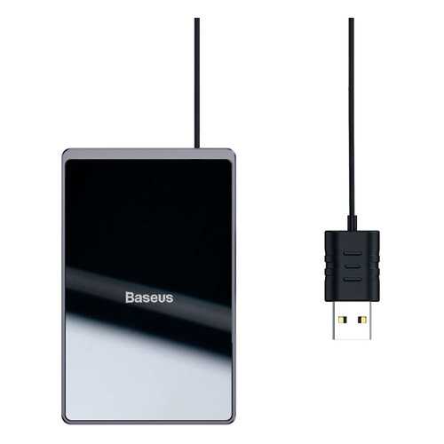 Беспроводное зарядное устройство Baseus Card Ultra-thin 15W Black в Фианит-Ломбард