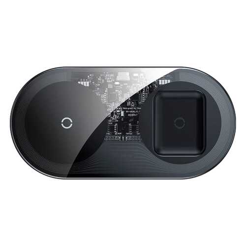 Беспроводное зарядное устройство Baseus Simple 2in1 WXJK-A01 Clear Black в Фианит-Ломбард