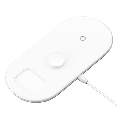 Беспроводное зарядное устройство Baseus Smart 3in1 WX3IN1-02 (White) в Фианит-Ломбард