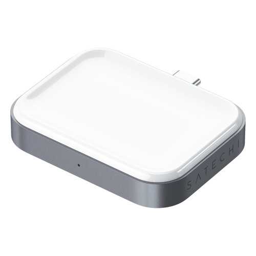 Беспроводное зарядное устройство Satechi USB-C Wireless Charging Dock AirPods (ST-TCWCDM) в Фианит-Ломбард