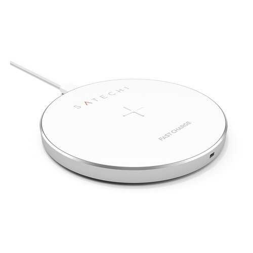 Беспроводное зарядное устройство Satechi Wireless Charging Pad White в Фианит-Ломбард