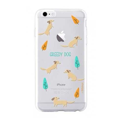 Чехол 8thdays Pet Town для Apple iPhone 6/6S greedy dog в Фианит-Ломбард