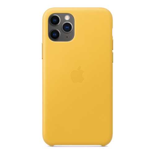 Чехол Apple для iPhone 11 Pro Leather Case - Meyer Lemon в Фианит-Ломбард