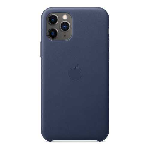 Чехол Apple для iPhone 11 Pro Leather Case - Midnight Blue в Фианит-Ломбард