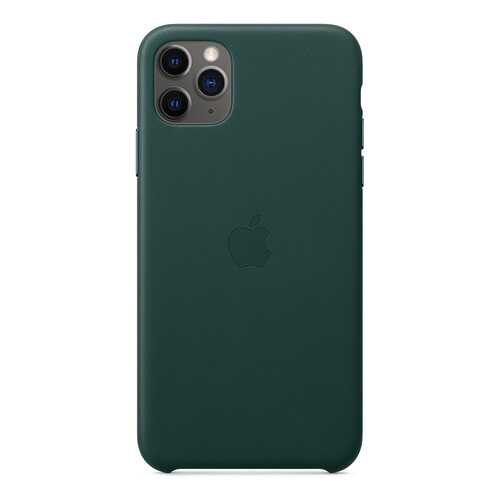 Чехол Apple для iPhone 11 Pro Max Leather Case - Forest Green в Фианит-Ломбард