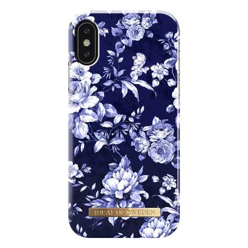 Чехол Apple iDea Sailor Blue Bloom для iPhone X синий IDFCS18-I8-69 в Фианит-Ломбард