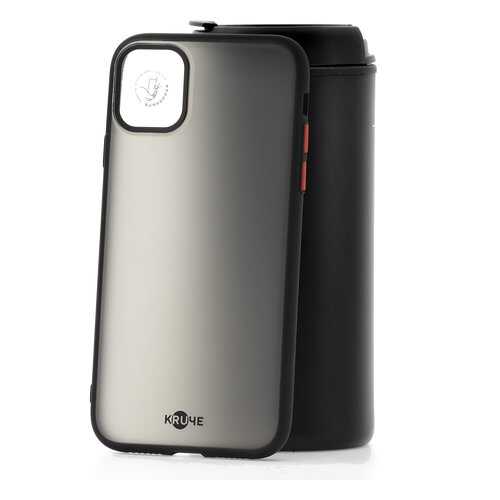 Чехол Apple iPhone 11 Kruche Eye-guard Black в Фианит-Ломбард
