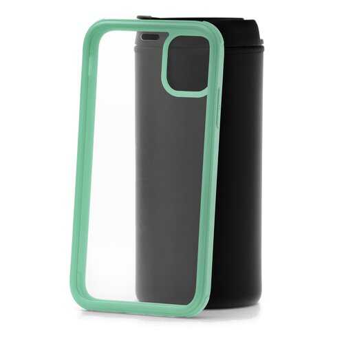 Чехол Apple iPhone 11 Kruche Flexible Side Frame Green в Фианит-Ломбард