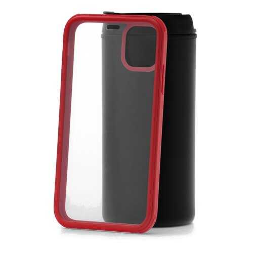 Чехол Apple iPhone 11 Kruche Flexible Side Frame Red в Фианит-Ломбард