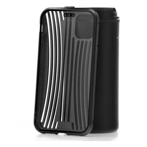 Чехол Apple iPhone 11 Kruche Metal Suitcase Black в Фианит-Ломбард
