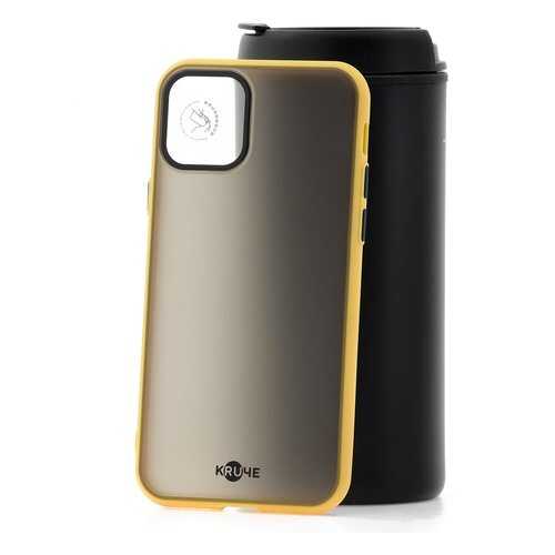 Чехол Apple iPhone 11 Pro Kruche Eye-guard Yellow в Фианит-Ломбард