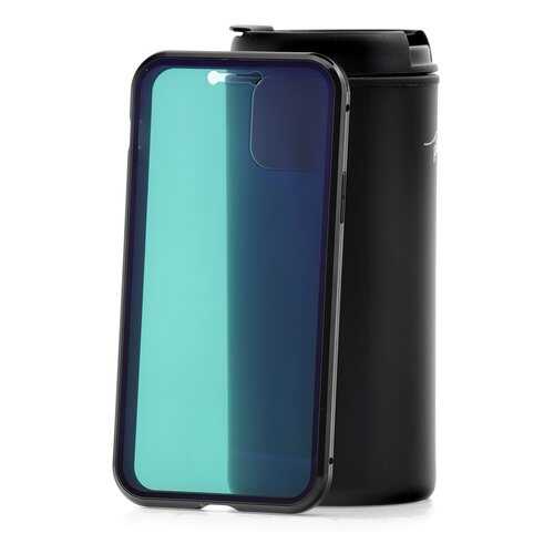 Чехол Apple iPhone 11 Pro Kruche Metal Frame Blue Light Black в Фианит-Ломбард