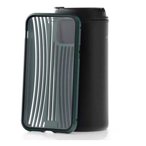 Чехол Apple iPhone 11 Pro Kruche Metal Suitcase Dark green в Фианит-Ломбард