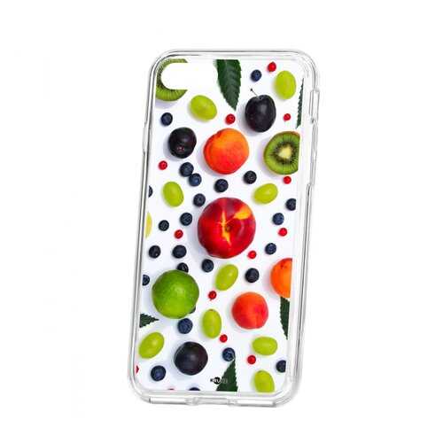 Чехол Apple iPhone 7 Kruche Print Fruits в Фианит-Ломбард
