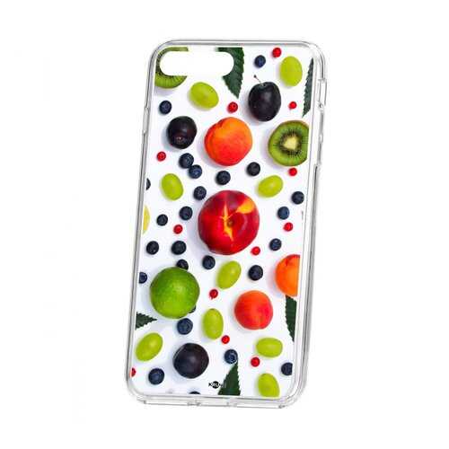 Чехол Apple iPhone 7 Plus Kruche Print Fruits в Фианит-Ломбард