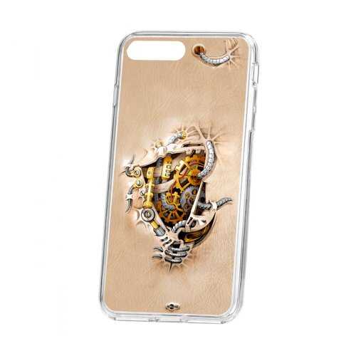 Чехол Apple iPhone 7 Plus Kruche Print Механизм в Фианит-Ломбард