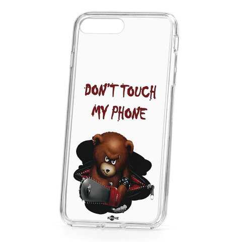 Чехол Apple iPhone 7 Plus Kruche Print Не бери мой телефон в Фианит-Ломбард