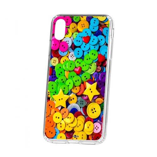 Чехол Apple iPhone XS Max Kruche Print Пуговки в Фианит-Ломбард
