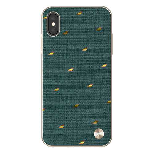 Чехол Apple Moshi Vesta для iPhone XS Max зеленый 99MO116302 в Фианит-Ломбард