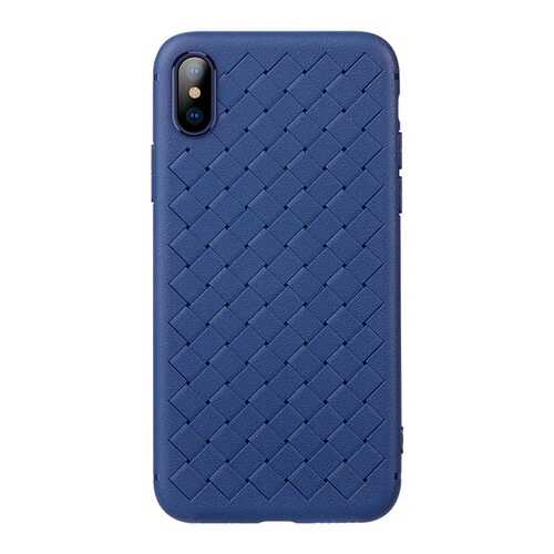 Чехол Baseus BV Weaving для iPhone X/XS Blue в Фианит-Ломбард