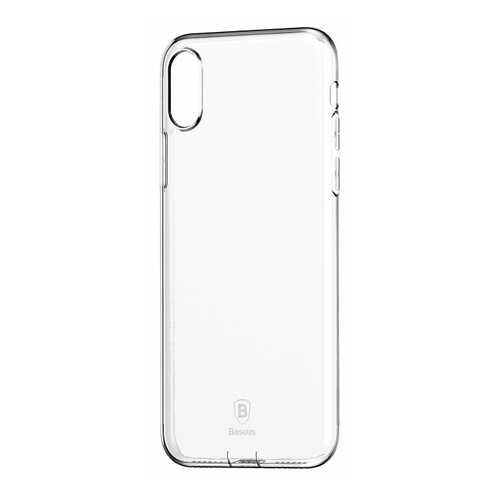 Чехол Baseus Simple Series Case Pluggy (ARAPIPHX-A02) для iPhone X (Transparent) в Фианит-Ломбард