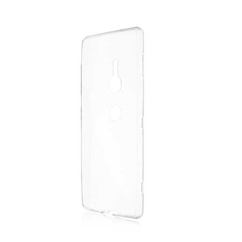 Чехол Brosco для Sony Xperia XZ2, прозрачный в Фианит-Ломбард