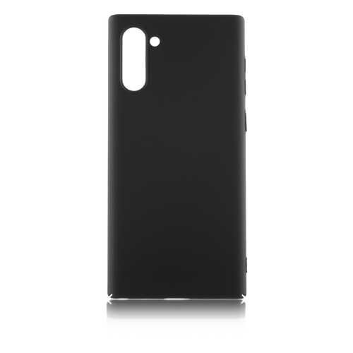 Чехол Brosco Soft-touch для Samsung Galaxy Note 10 Black в Фианит-Ломбард