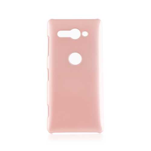 Чехол Brosco Soft-touch для Sony Xperia XZ2 Compact, розовая в Фианит-Ломбард
