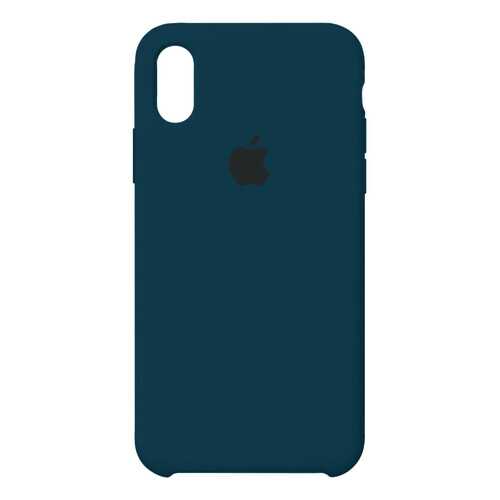 Чехол Case-House для iPhone X/XS, Космический синий в Фианит-Ломбард