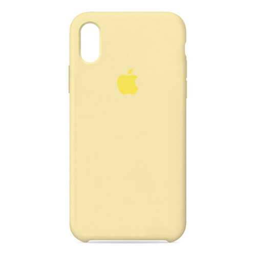 Чехол Case-House для iPhone X/XS, Лимонный крем в Фианит-Ломбард