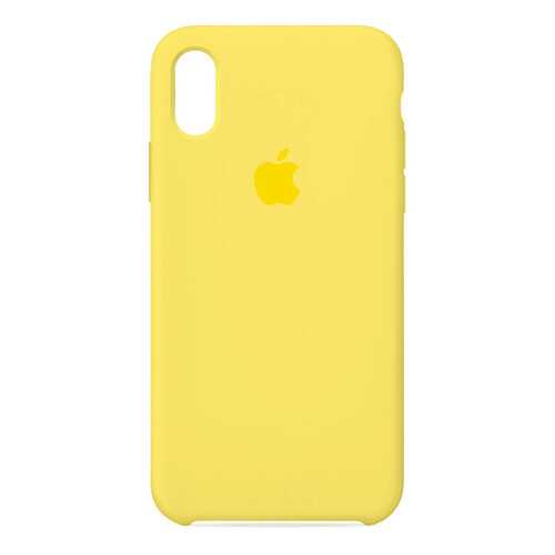 Чехол Case-House для iPhone X/XS, Лимонный в Фианит-Ломбард