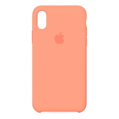 Чехол Case-House для iPhone X/XS, Персик в Фианит-Ломбард