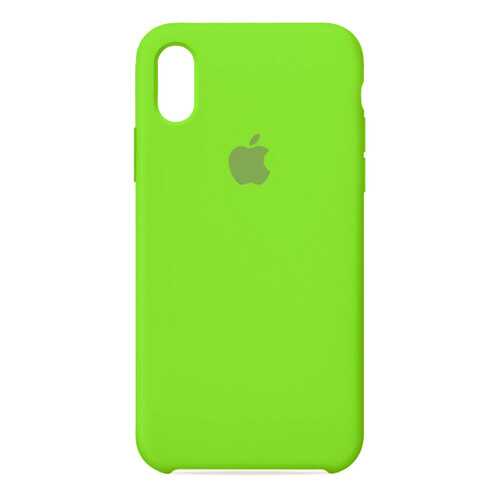Чехол Case-House для iPhone X/XS, Салатовый в Фианит-Ломбард