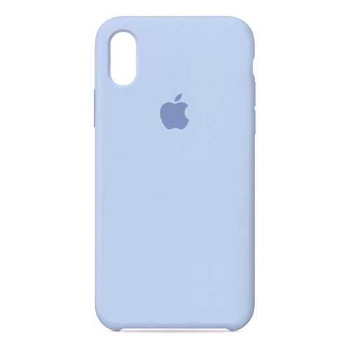 Чехол Case-House для iPhone X/XS, Светло-голубой в Фианит-Ломбард