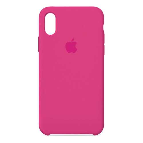 Чехол Case-House для iPhone X/XS, Тёмная фуксия в Фианит-Ломбард