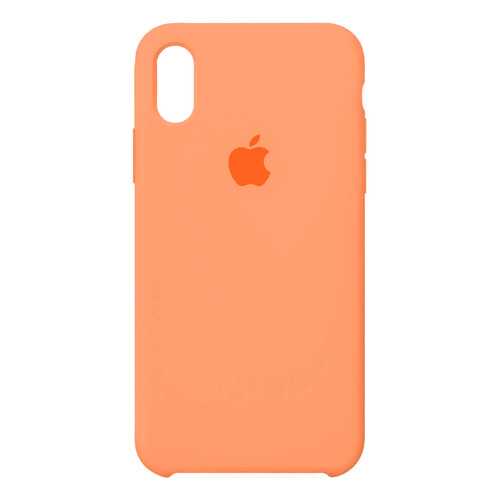 Чехол Case-House для iPhone XS Max, Папайя в Фианит-Ломбард