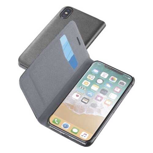 Чехол CELLULAR LINE BOOKESSIPH8K iPhone X Black в Фианит-Ломбард