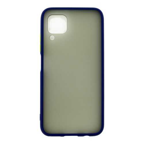 Чехол Чехол Zibelino Plastic Matte для Huawei P40 Lite/Nova 6 SE Blue в Фианит-Ломбард