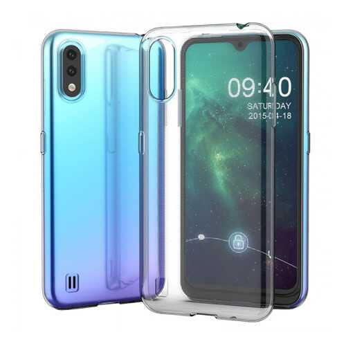 Чехол Clear Original для Samsung Galaxy A01 Transparent в Фианит-Ломбард