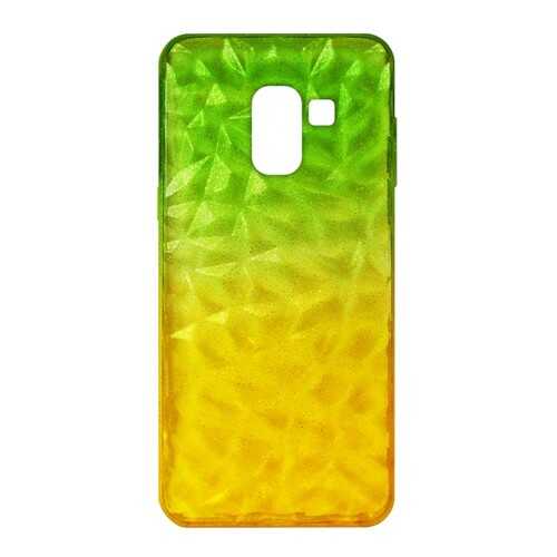 Чехол Crystal Krutoff для Samsung Galaxy A8 (SM-A530) Yellow/Green в Фианит-Ломбард