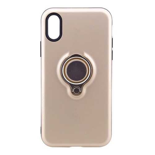 Чехол Deen для Apple iPhone X (5.8) Gold в Фианит-Ломбард