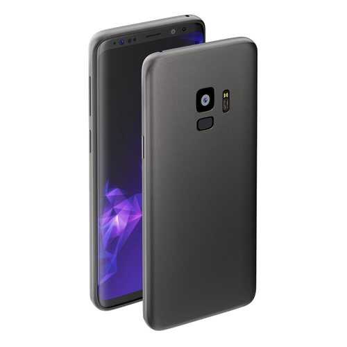 Чехол Deppa Case Silk для Samsung Galaxy S9 Metallic dark grey в Фианит-Ломбард